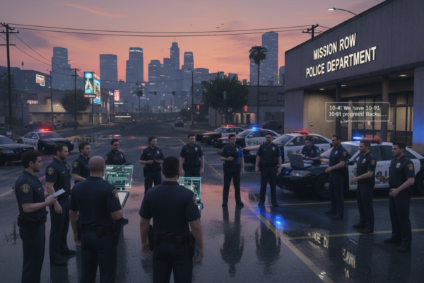 TA-RP-LSPD-Officer-Lineup, Virtual-Police-Incident-Report-GTA-V